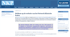 Desktop Screenshot of nkp.be