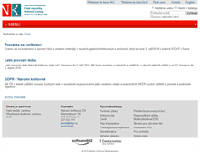 Tablet Screenshot of nkp.cz